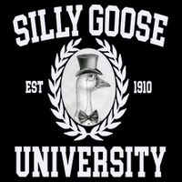 Silly Goose University Silly Goose Meme Costume Drawstring Bag