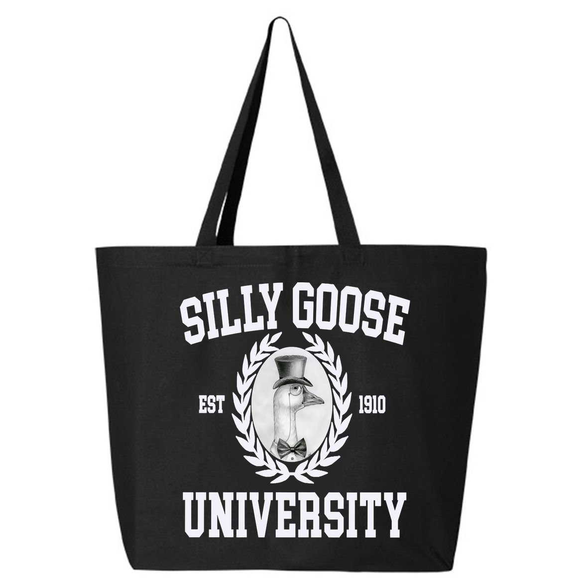 Silly Goose University Silly Goose Meme Costume 25L Jumbo Tote