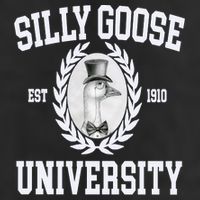 Silly Goose University Silly Goose Meme Costume 25L Jumbo Tote