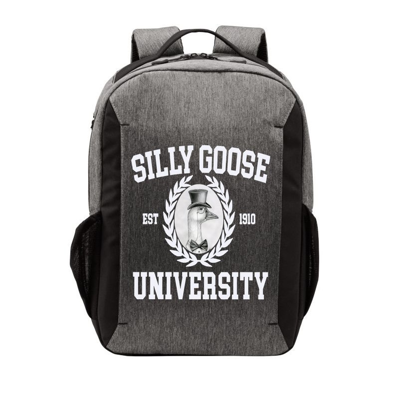 Silly Goose University Silly Goose Meme Costume Vector Backpack