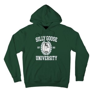 Silly Goose University Silly Goose Meme Costume Hoodie