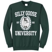 Silly Goose University Silly Goose Meme Costume Sweatshirt