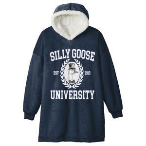 Silly Goose University Silly Goose Meme Costume Hooded Wearable Blanket