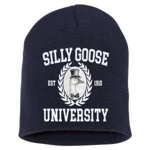 Silly Goose University Silly Goose Meme Costume Short Acrylic Beanie