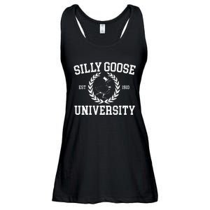 Silly Goose University Silly Goose Meme Costume Ladies Essential Flowy Tank