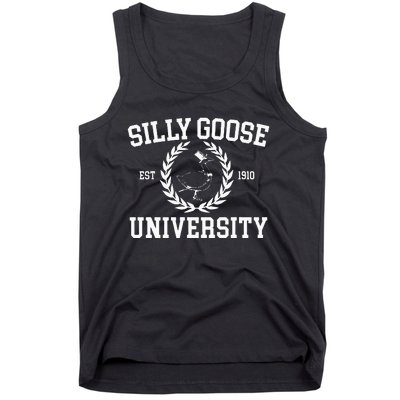 Silly Goose University Silly Goose Meme Costume Tank Top