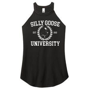 Silly Goose University Silly Goose Meme Costume Women's Perfect Tri Rocker Tank