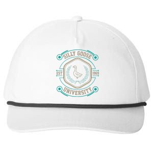 Silly Goose University Silly Goose Meme Snapback Five-Panel Rope Hat