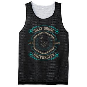 Silly Goose University Silly Goose Meme Mesh Reversible Basketball Jersey Tank