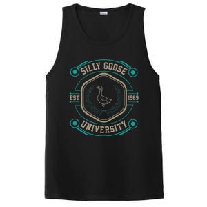 Silly Goose University Silly Goose Meme PosiCharge Competitor Tank