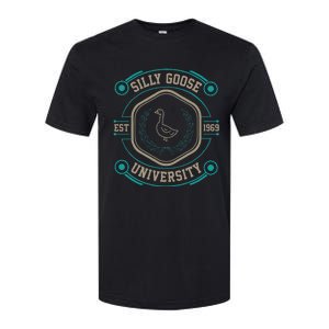 Silly Goose University Silly Goose Meme Softstyle CVC T-Shirt