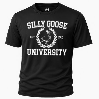 Silly Goose University Silly Goose Meme Performance Shirt