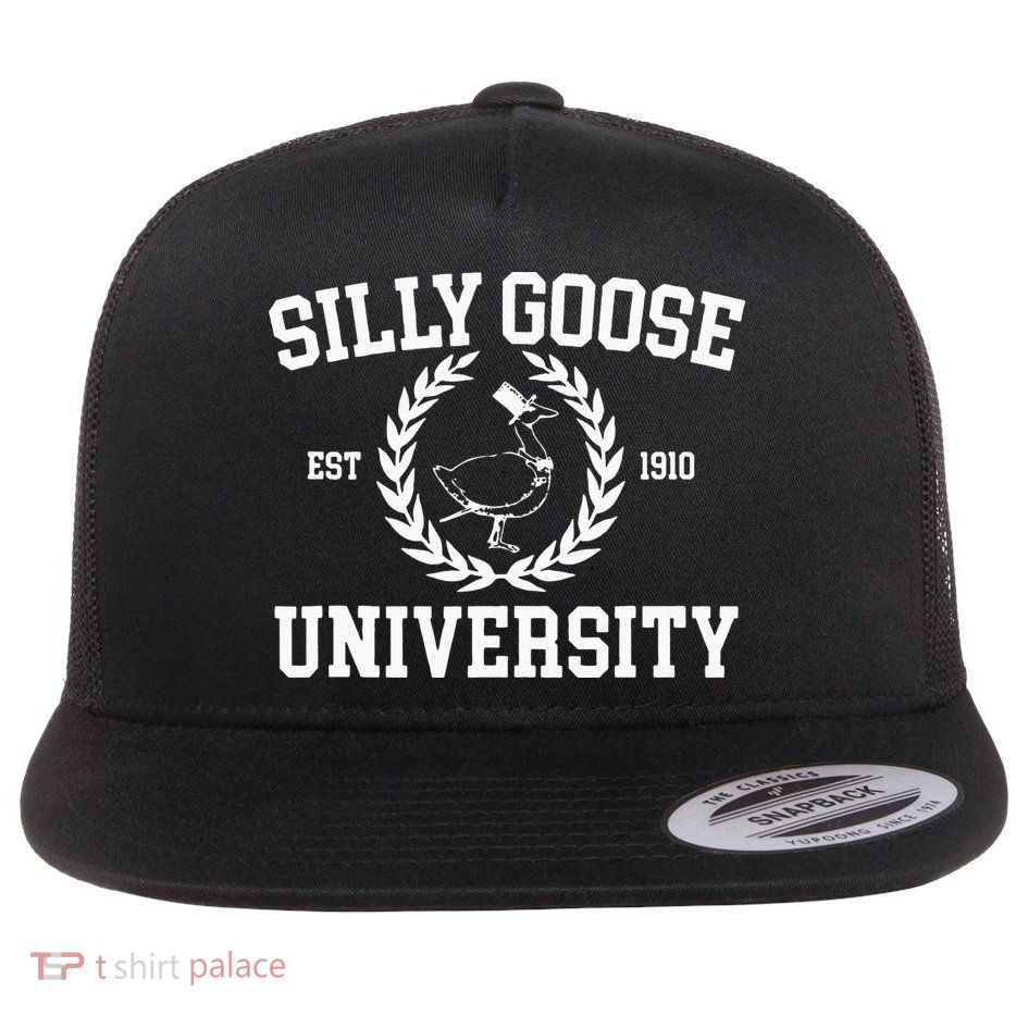 Silly Goose University Silly Goose Meme Flatbill Hat