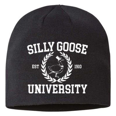 Silly Goose University Silly Goose Meme Sustainable Beanie