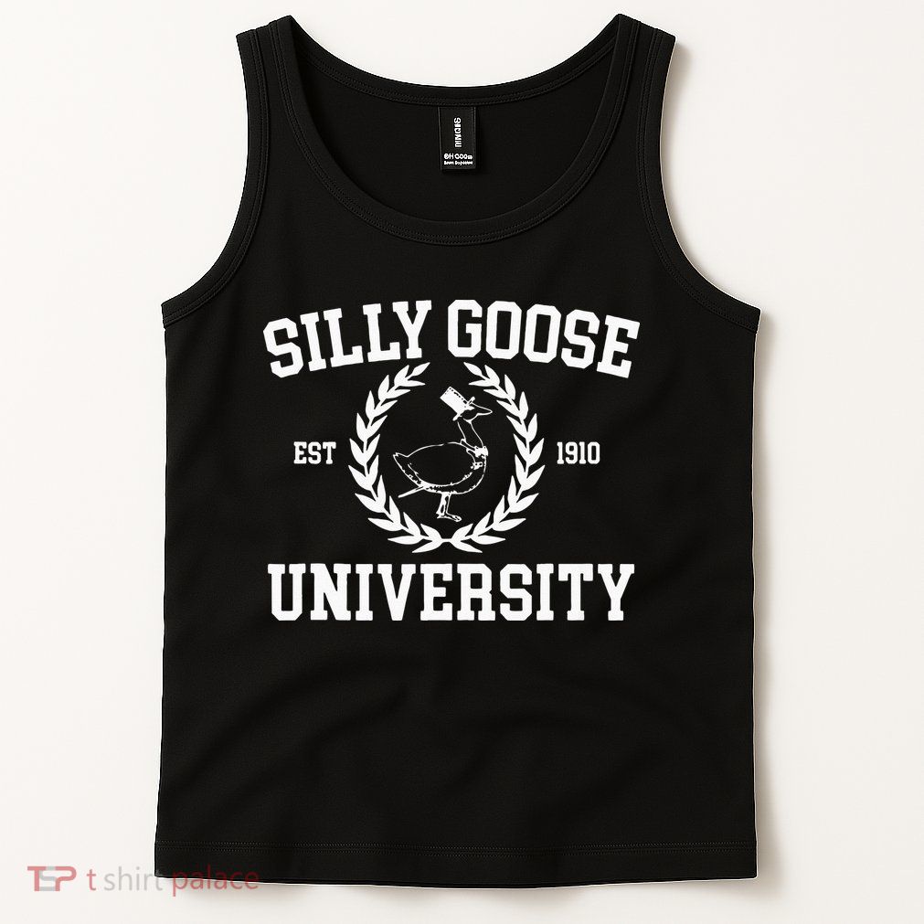 Silly Goose University Silly Goose Meme Tank Top