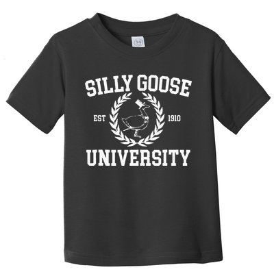 Silly Goose University Silly Goose Meme Toddler T-Shirt