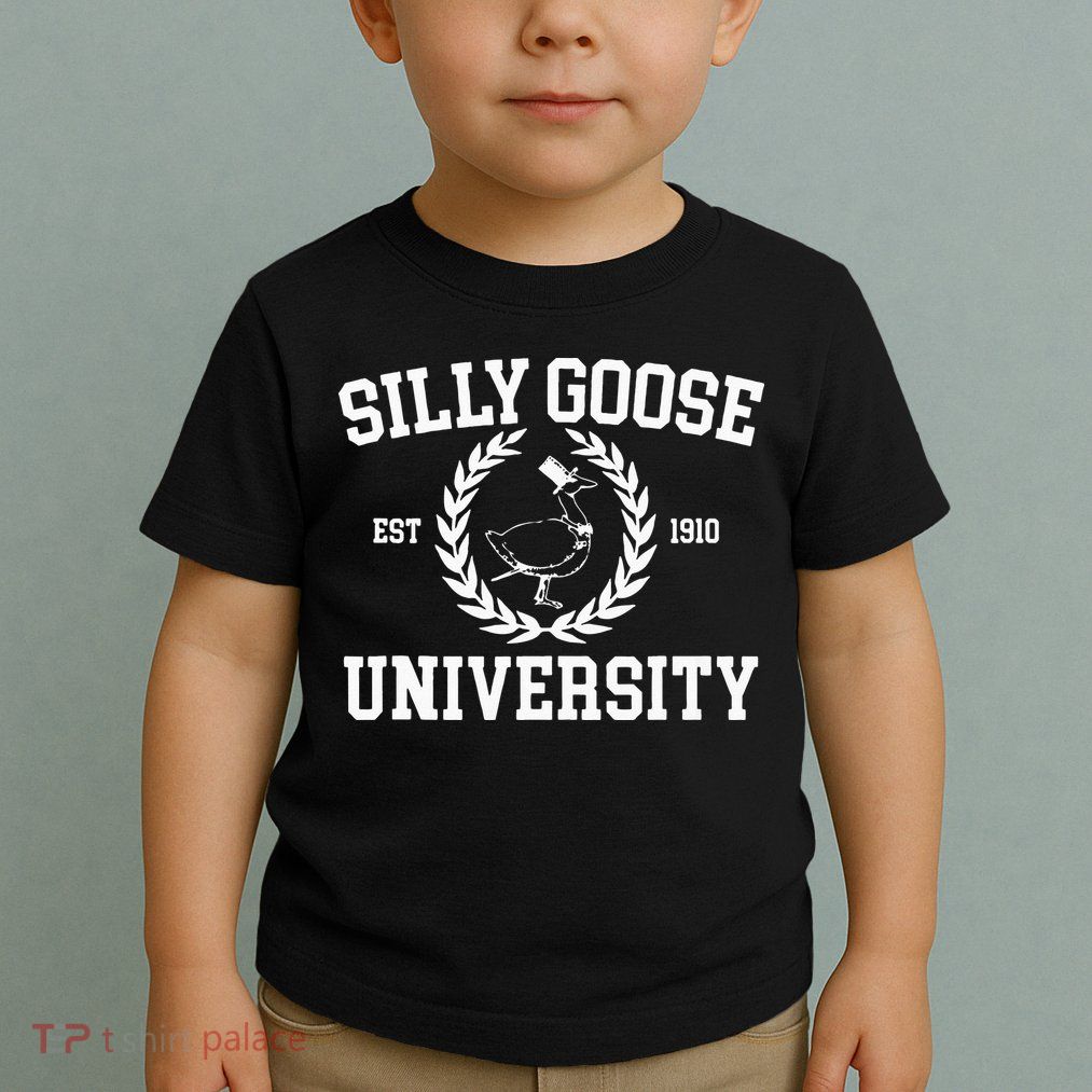 Silly Goose University Silly Goose Meme Toddler T-Shirt