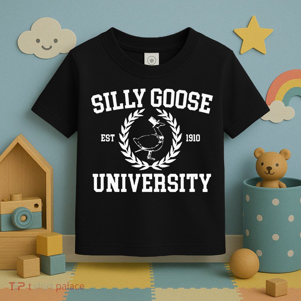 Silly Goose University Silly Goose Meme Toddler T-Shirt