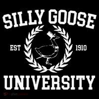 Silly Goose University Silly Goose Meme Womens T-Shirt