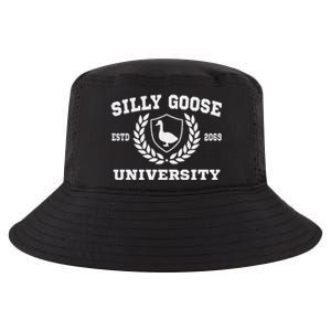 Silly Goose University Funny Meme School Bird Sweatshirt Cool Comfort Performance Bucket Hat