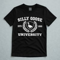 Silly Goose University Funny Meme School Bird Sweatshirt T-Shirt