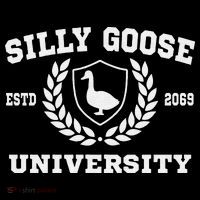 Silly Goose University Funny Meme School Bird Sweatshirt Baby Bodysuit