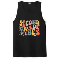 Second Grade Vibes Team 2nd Grade Groovy Back To School PosiCharge Competitor Tank
