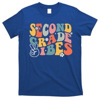 Second Grade Vibes Team 2nd Grade Groovy Back To School T-Shirt