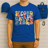 Second Grade Vibes Team 2nd Grade Groovy Back To School T-Shirt