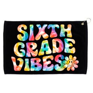 Sixth Grade Vibes 6th Grade Team Teachers Grommeted Golf Towel