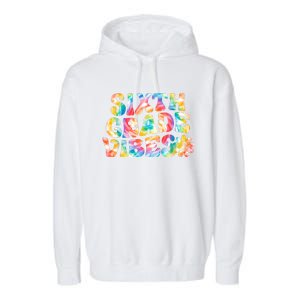 Sixth Grade Vibes 6th Grade Team Teachers Garment-Dyed Fleece Hoodie