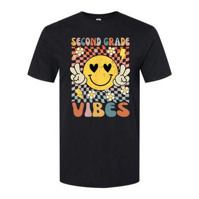 Second Grade Vibes 2nd Grade Retro Teacher 1st Day Of School Softstyle CVC T-Shirt