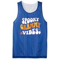 Spooky Grammy Vibes Halloween Gift Mesh Reversible Basketball Jersey Tank