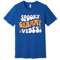 Spooky Grammy Vibes Halloween Gift Premium T-Shirt