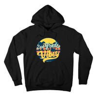 Second Grade Vibes Team 2nd Grade Teacher Or Student Retro Tall Hoodie