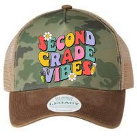 Second Grade Vibes Back To School 2nd Grade Team 1st Day Legacy Tie Dye Trucker Hat
