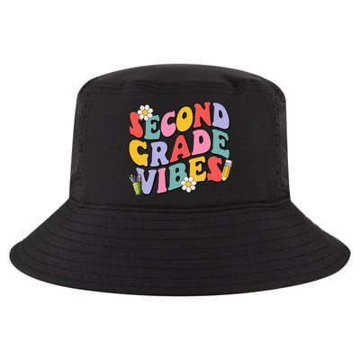 Second Grade Vibes Back To School 2nd Grade Team 1st Day Cool Comfort Performance Bucket Hat