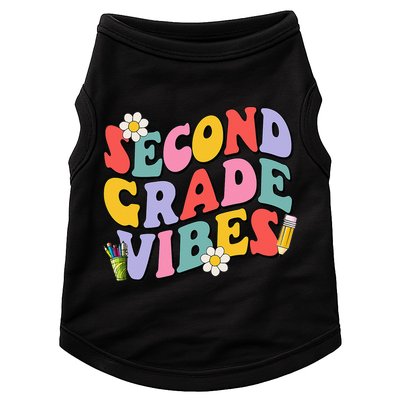 Second Grade Vibes Back To School 2nd Grade Team 1st Day Doggie Tank