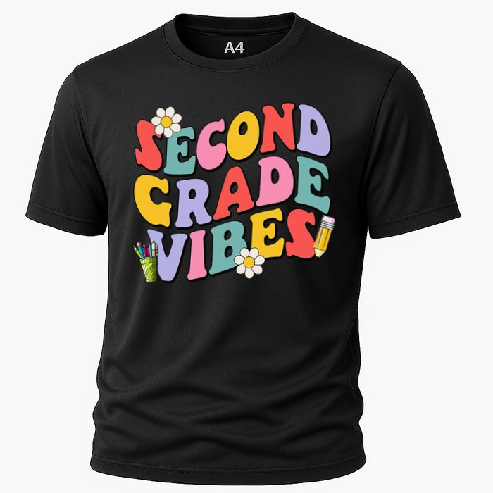 Second Grade Vibes Back To School 2nd Grade Team 1st Day Performance Shirt