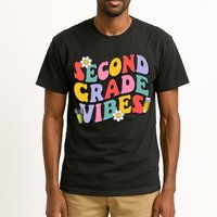 Second Grade Vibes Back To School 2nd Grade Team 1st Day Tall T-Shirt