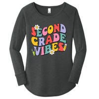 Second Grade Vibes Back To School 2nd Grade Team 1st Day Women's Perfect Tri Tunic Long Sleeve Shirt