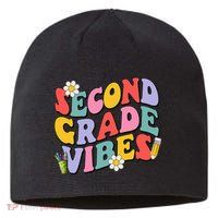 Second Grade Vibes Back To School 2nd Grade Team 1st Day Sustainable Beanie
