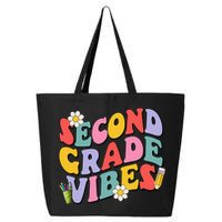 Second Grade Vibes Back To School 2nd Grade Team 1st Day 25L Jumbo Tote