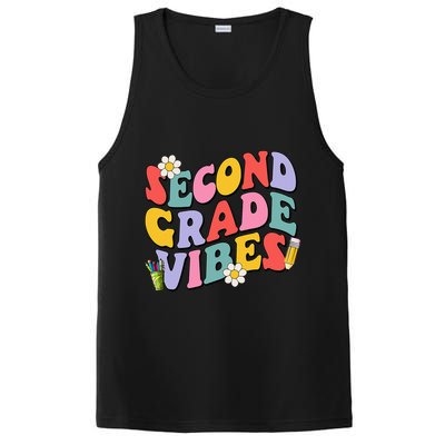 Second Grade Vibes Back To School 2nd Grade Team 1st Day PosiCharge Competitor Tank