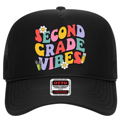 Second Grade Vibes Back To School 2nd Grade Team 1st Day Trucker Hat