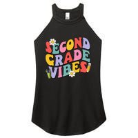 Second Grade Vibes Back To School 2nd Grade Team 1st Day Women's Perfect Tri Rocker Tank