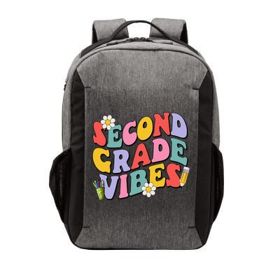 Second Grade Vibes Back To School 2nd Grade Team 1st Day Vector Backpack