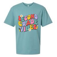 Second Grade Vibes Back To School 2nd Grade Team 1st Day Sueded Cloud Jersey T-Shirt