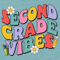 Second Grade Vibes Back To School 2nd Grade Team 1st Day Sueded Cloud Jersey T-Shirt