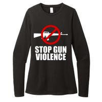 Stop Gun Violence Anti Guns Womens CVC Long Sleeve Shirt